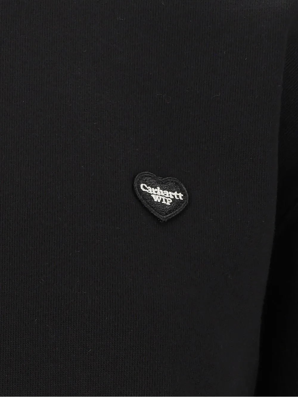 Carhartt WIP Sweater met hartpatch Zwart