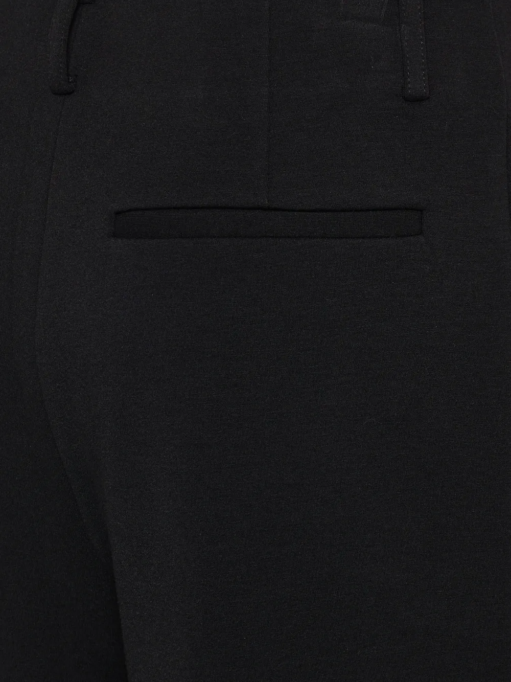 Theory Stretch gebreide broek Zwart