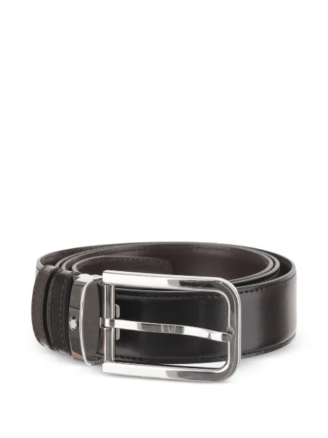 Montblanc reversible logo-plaque belt