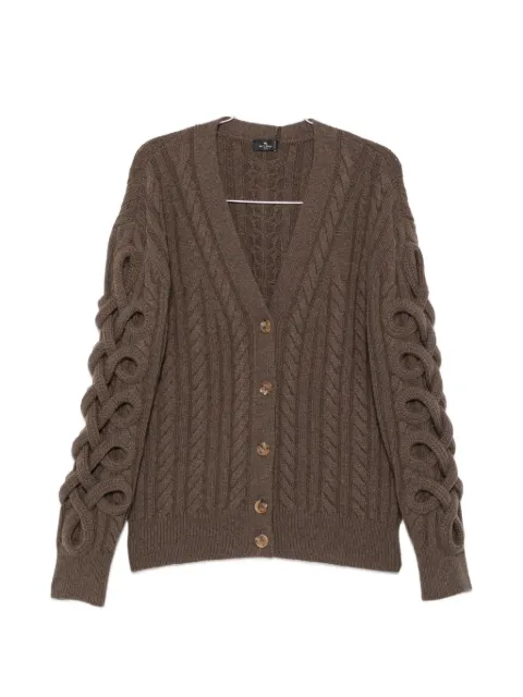 ETRO cable-knit cardigan
