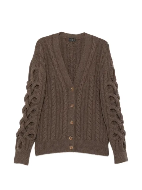 ETRO cable-knit cardigan