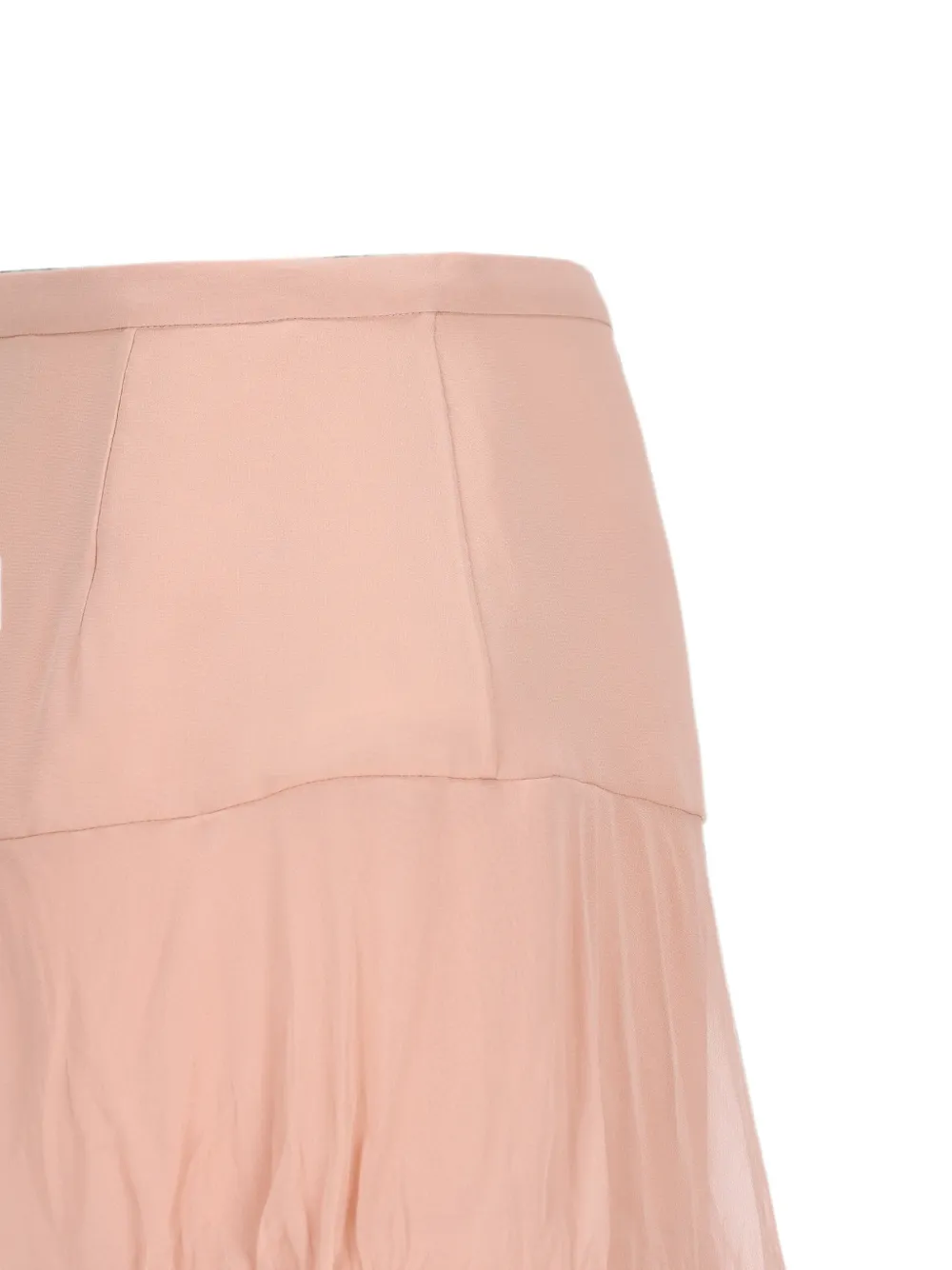 Valentino Garavani Gelaagde broek met ruches Roze