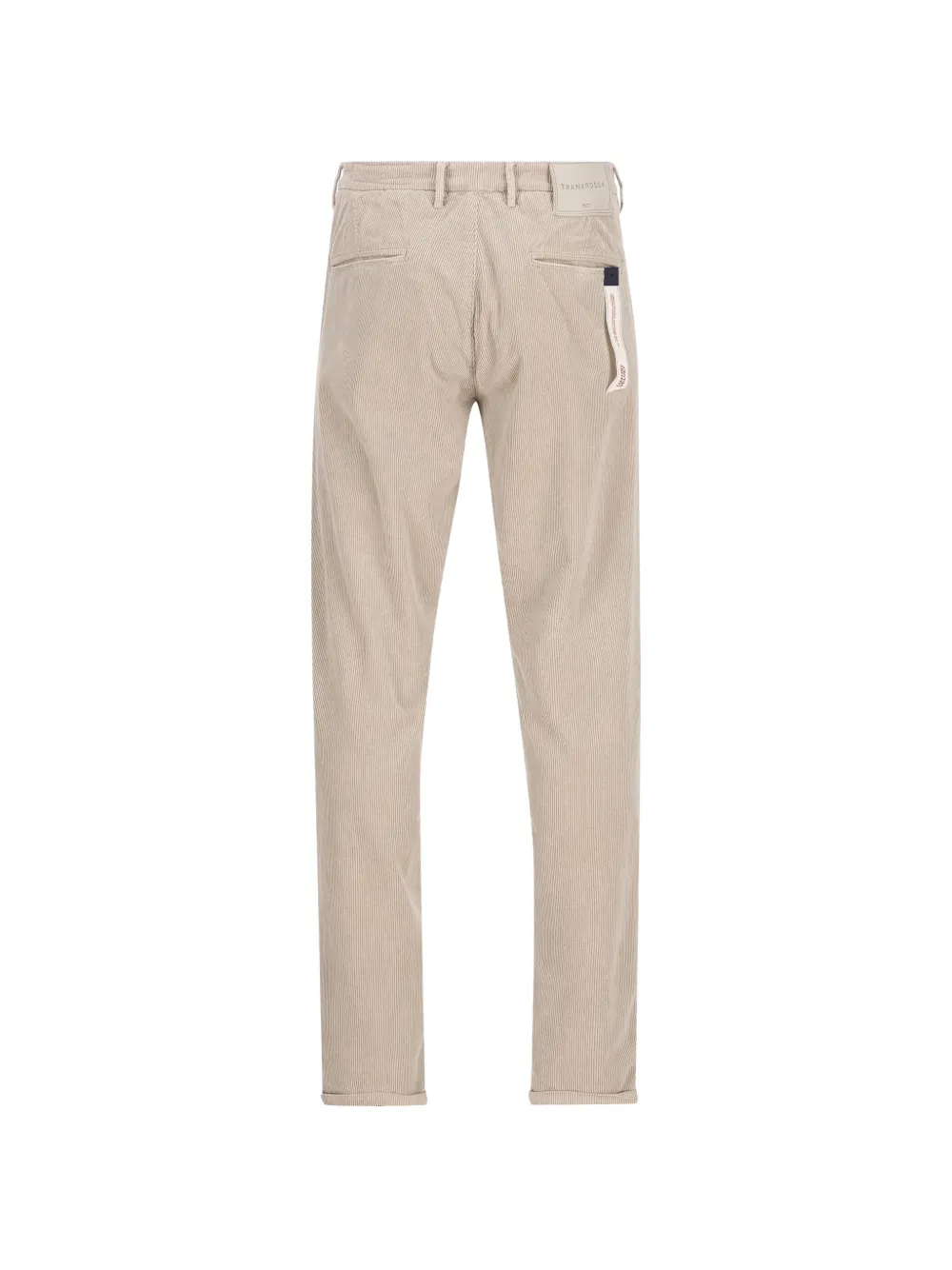 Sartoria Tramarossa Ribfluwelen broek Grijs