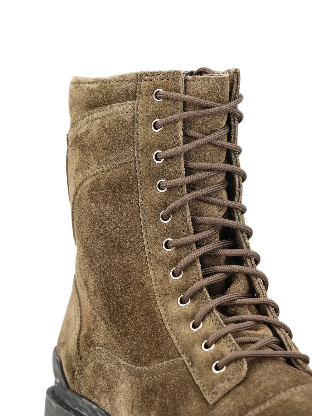 Balenciaga combat Strike boots in olive Groen