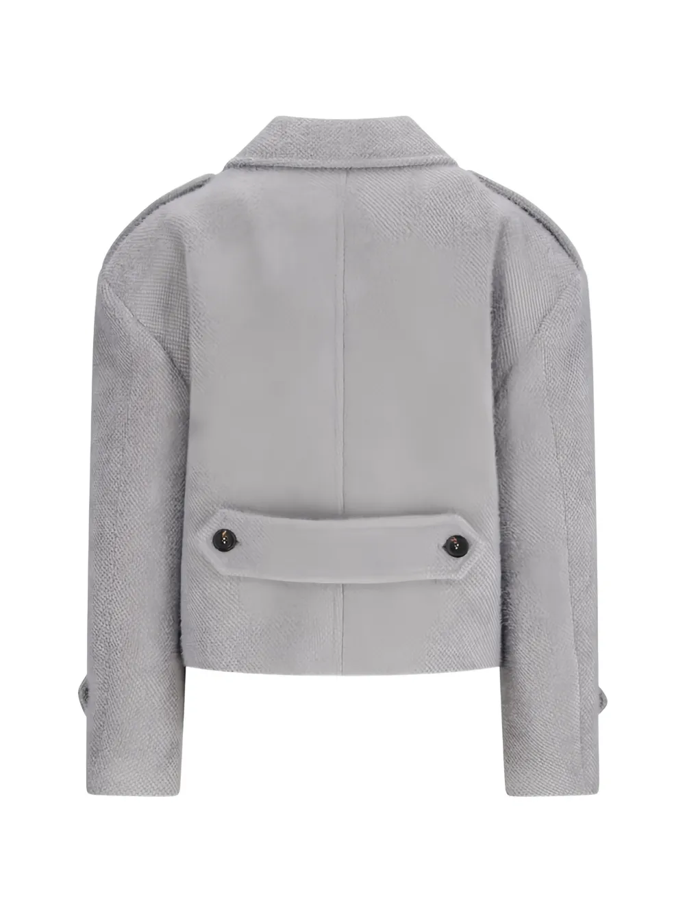Giuseppe Di Morabito Jack met dubbele rij knopen en bloemendetail Grijs