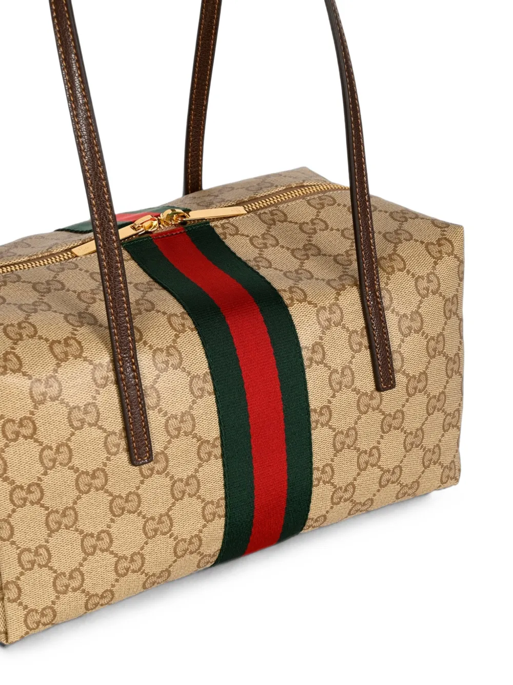 Gucci Melrose medium boston bag Beige
