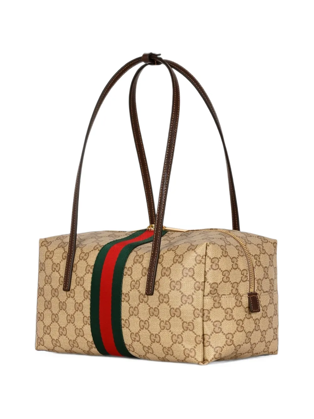 Gucci Melrose medium boston bag Beige