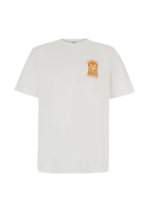 Casablanca Hermons Mirage Arch printed cotton T-shirt