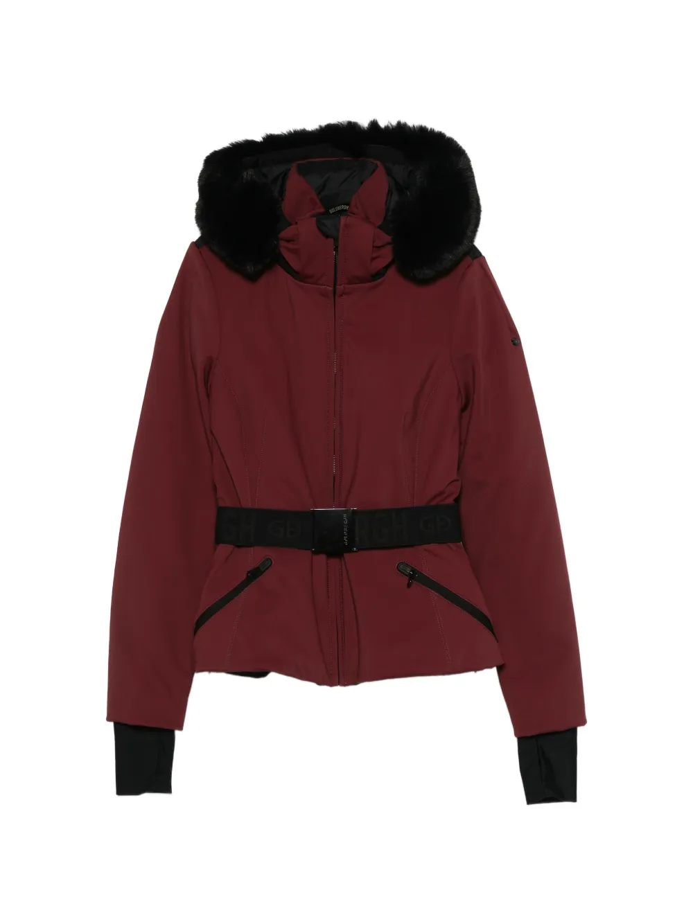 Goldbergh Hida ski jacket faux border Rood