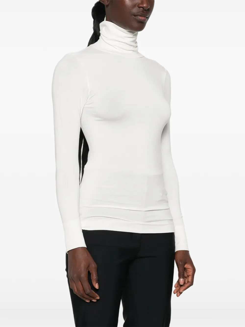 Fusalp Alisier II ondershirt met logo-patch Wit