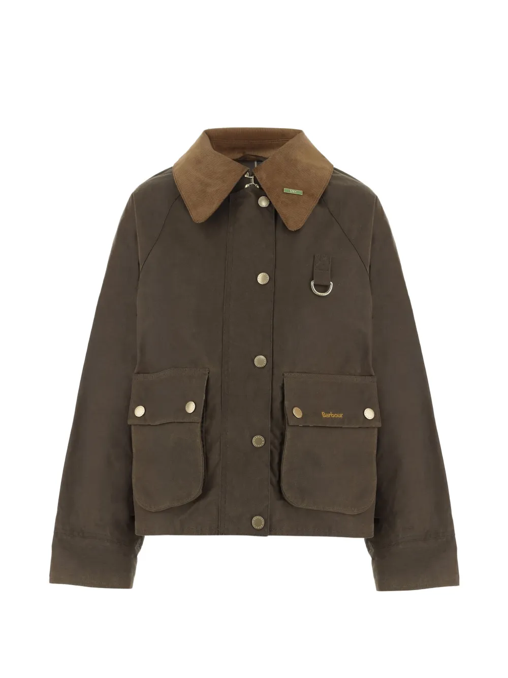 Barbour waxed cotton jacket - Braun