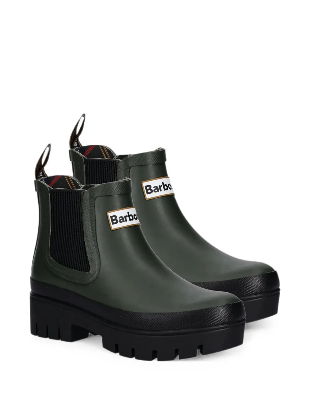 Barbour Halton ankle wellingtons Groen