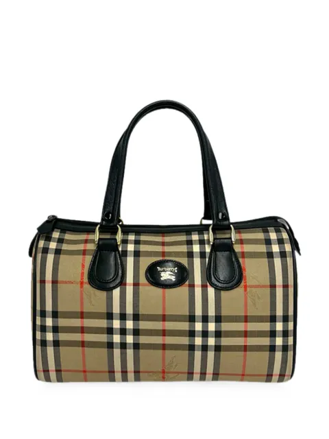 Burberry Pre-Owned 20th Century Haymarket Check boston bag