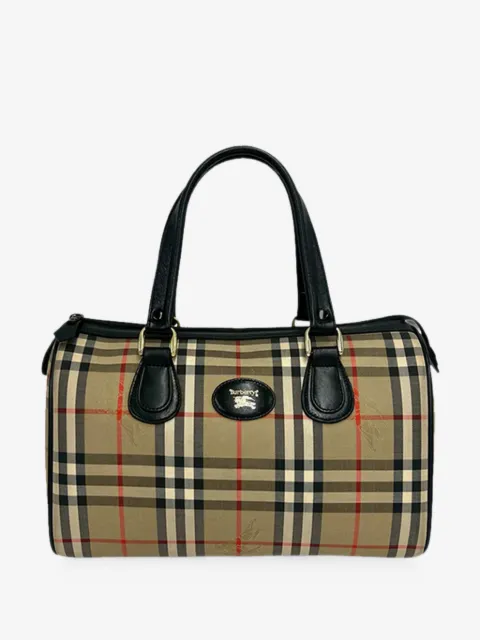 Burberry Pre-Owned 20th Century Haymarket Check boston bag