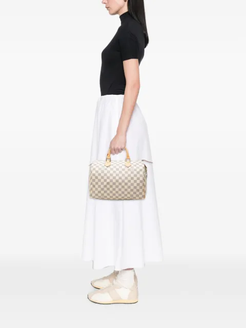 Louis Vuitton Pre-Owned 2019 Damier Azur Speedy 30 boston bag