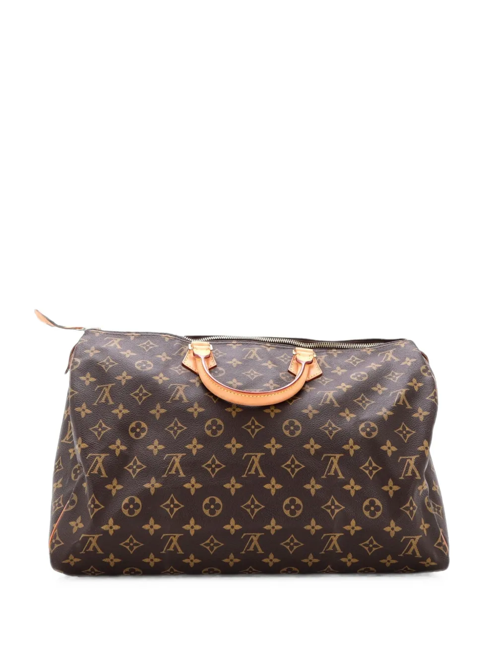 Louis Vuitton Pre-Owned Borsa a tracolla Speedy 40 in tela - Marrone