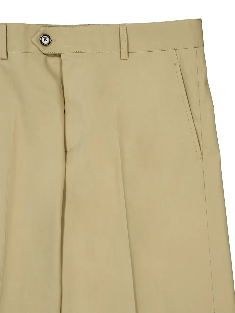 FENDI Trench katoenen broek Beige