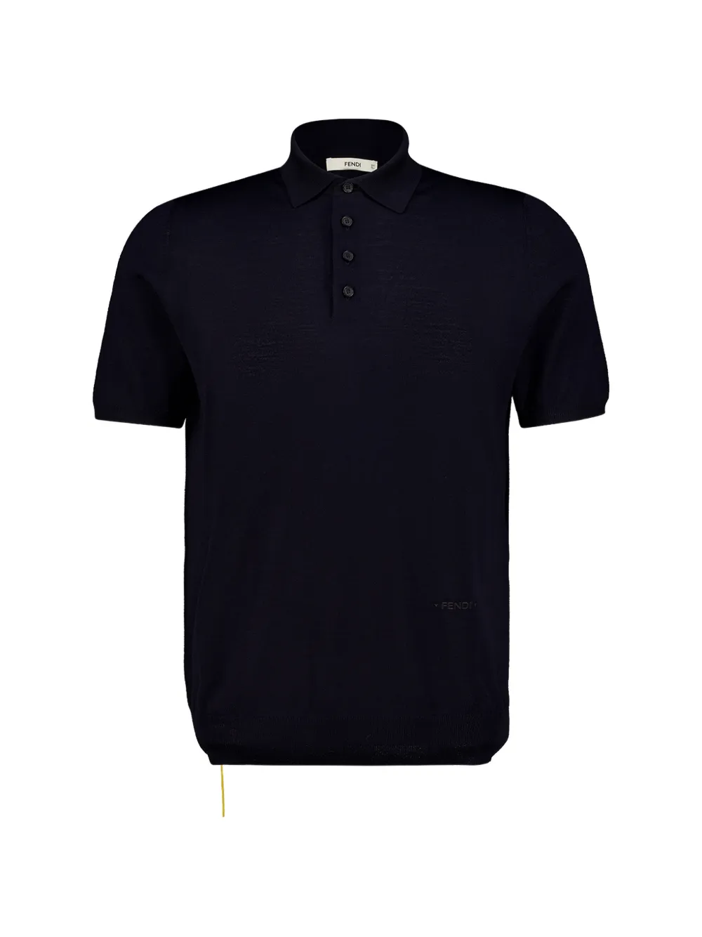FENDI short-sleeve polo shirt - Blu