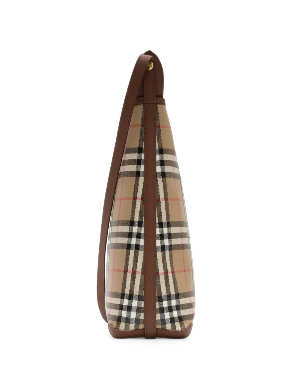 Burberry Geruite kleine schoudertas Beige