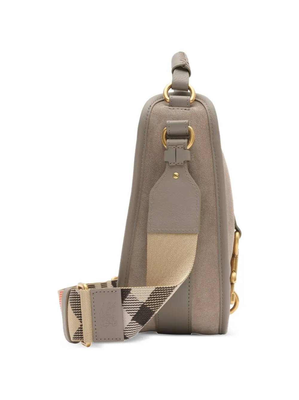 Burberry Kleine B Clip messengertas Grijs