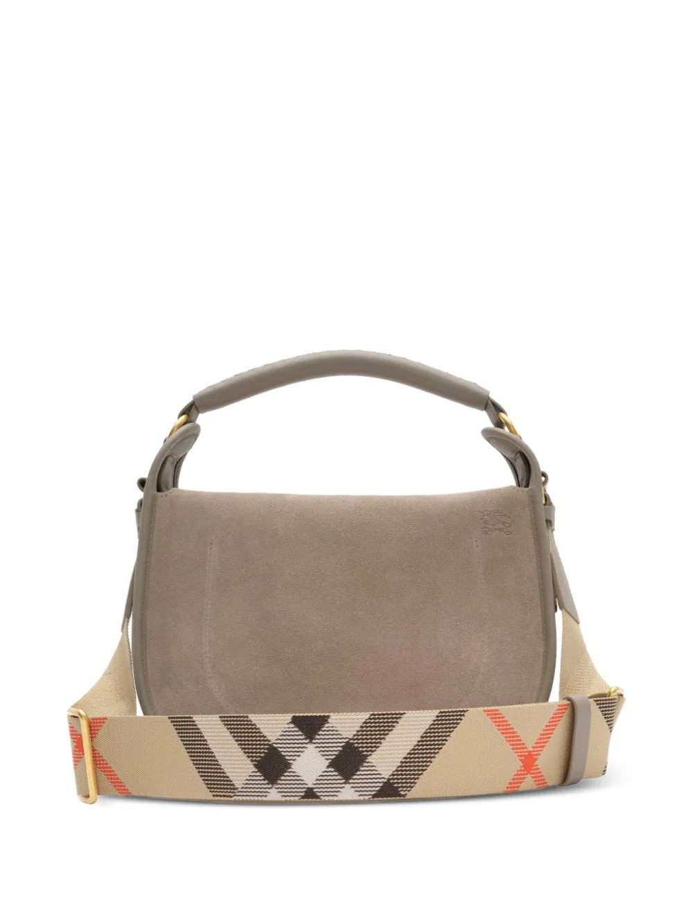 Burberry Kleine B Clip messengertas Grijs