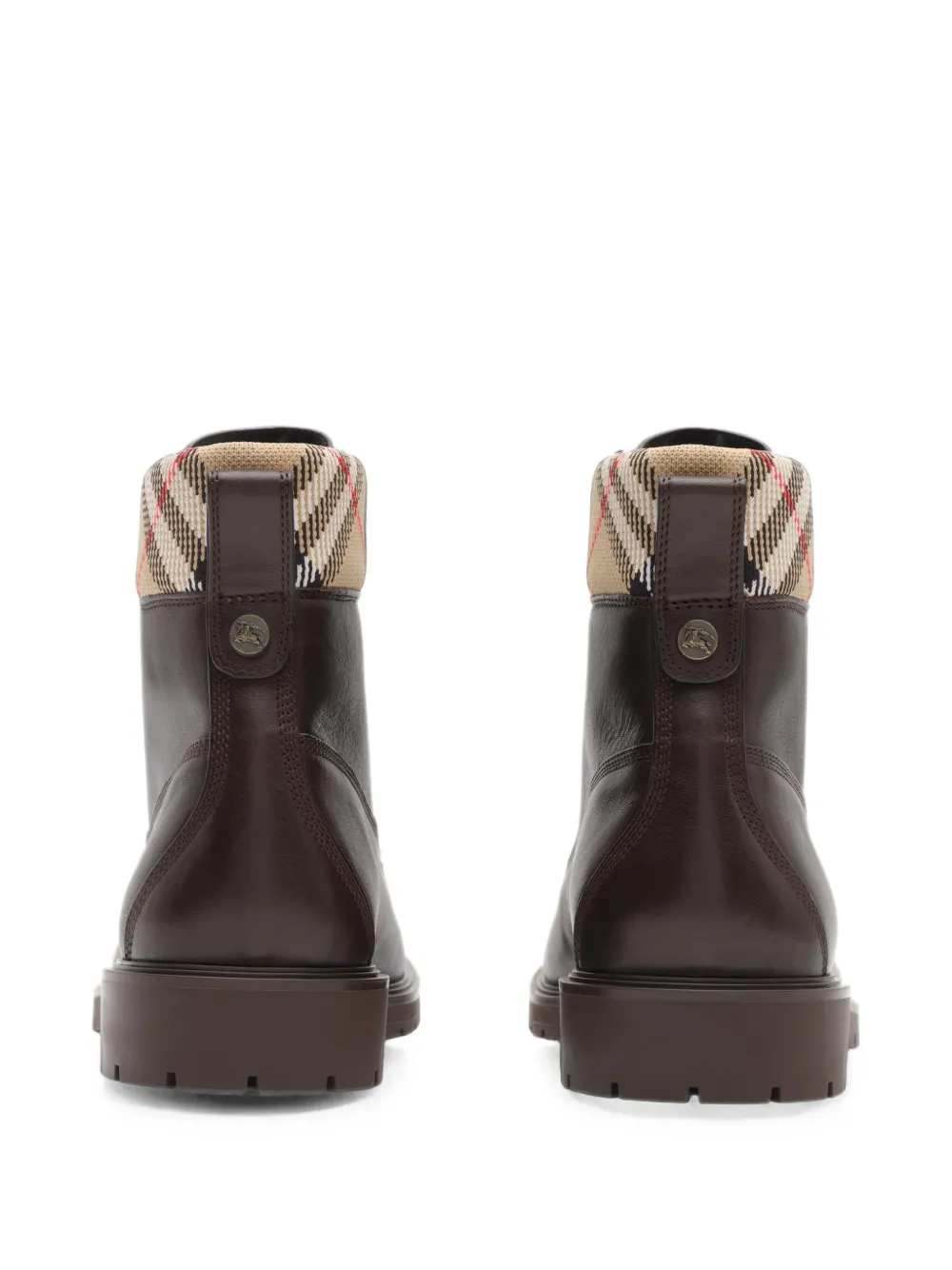 Burberry leather Durham boots Bruin