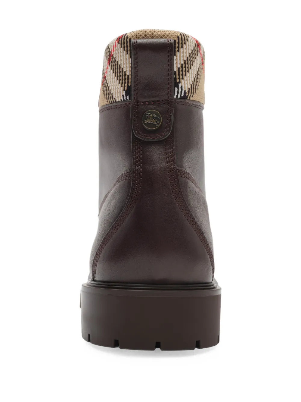 Burberry leather Durham boots Bruin