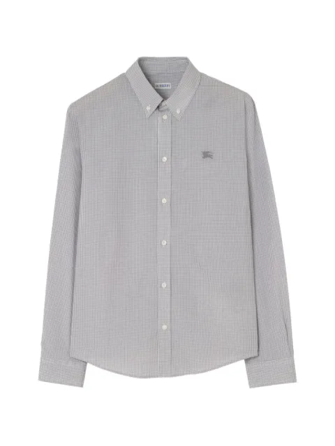 Burberry Classic-fit katoenen overhemd met gingham-ruit