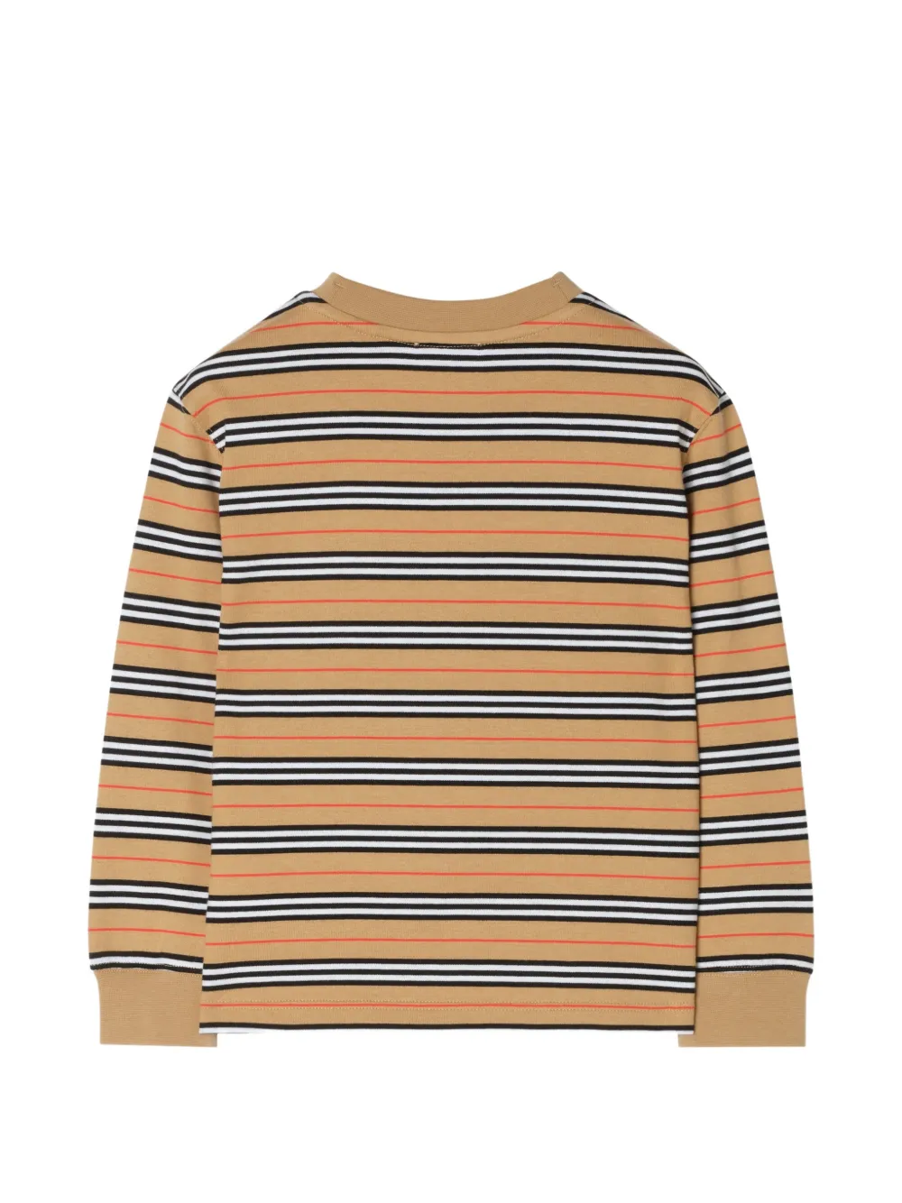 Burberry Kids EKD ストライプ Tシャツ | ニュートラル | FARFETCH JP