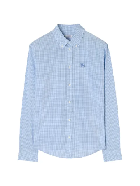 Burberry classic-fit gingham cotton shirt