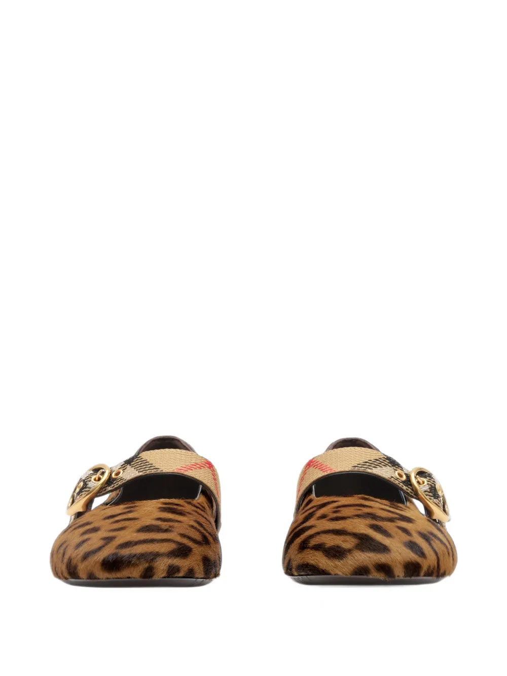 Burberry leopard print Robin ballerinas Bruin