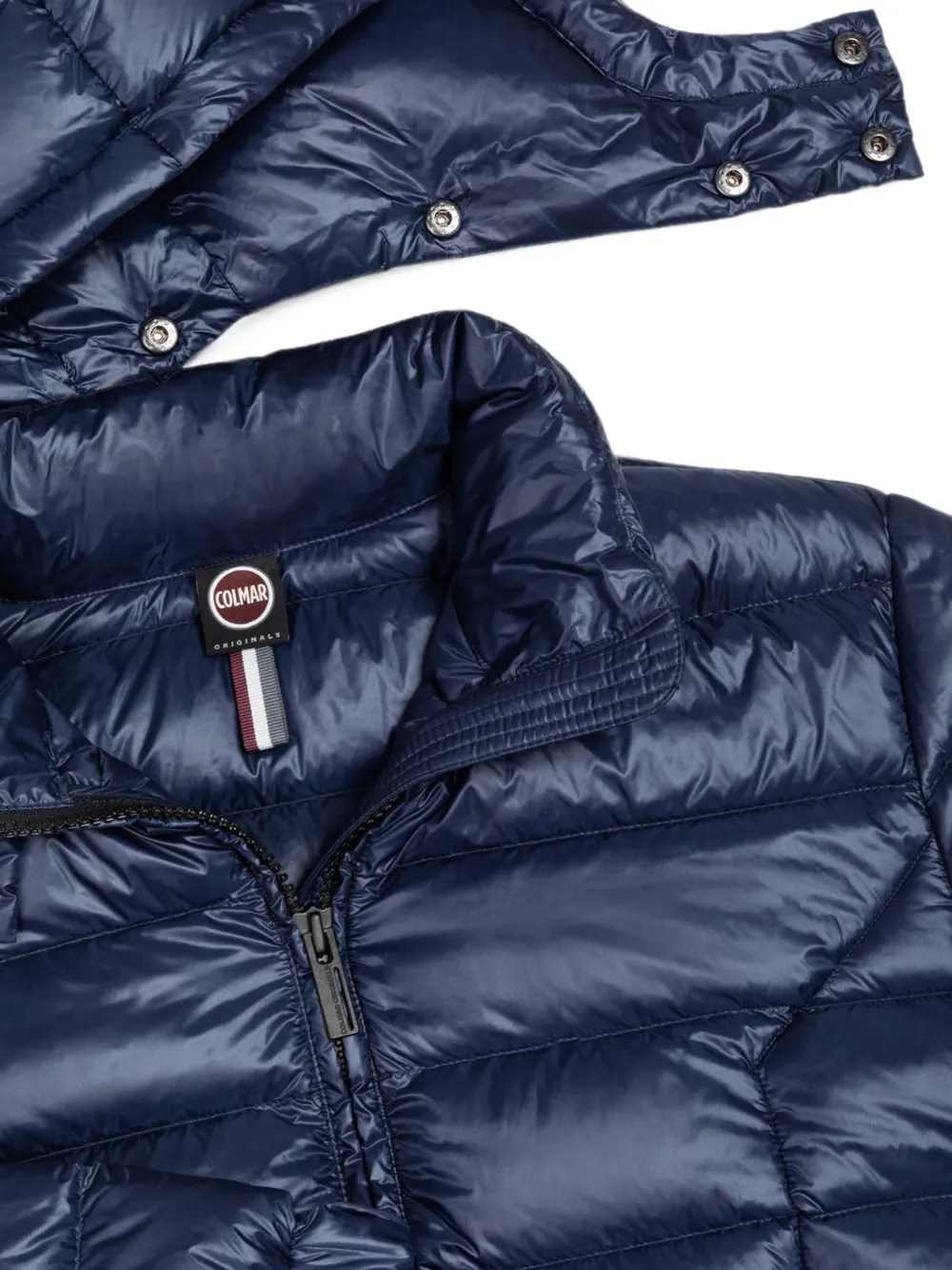 Colmar Gewatteerde jas met capuchon Blauw
