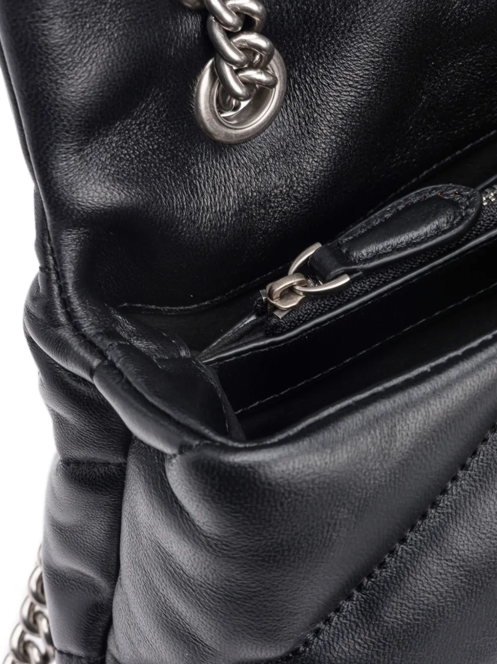 PINKO Love Puff Classic quilted shoulder bag Zwart