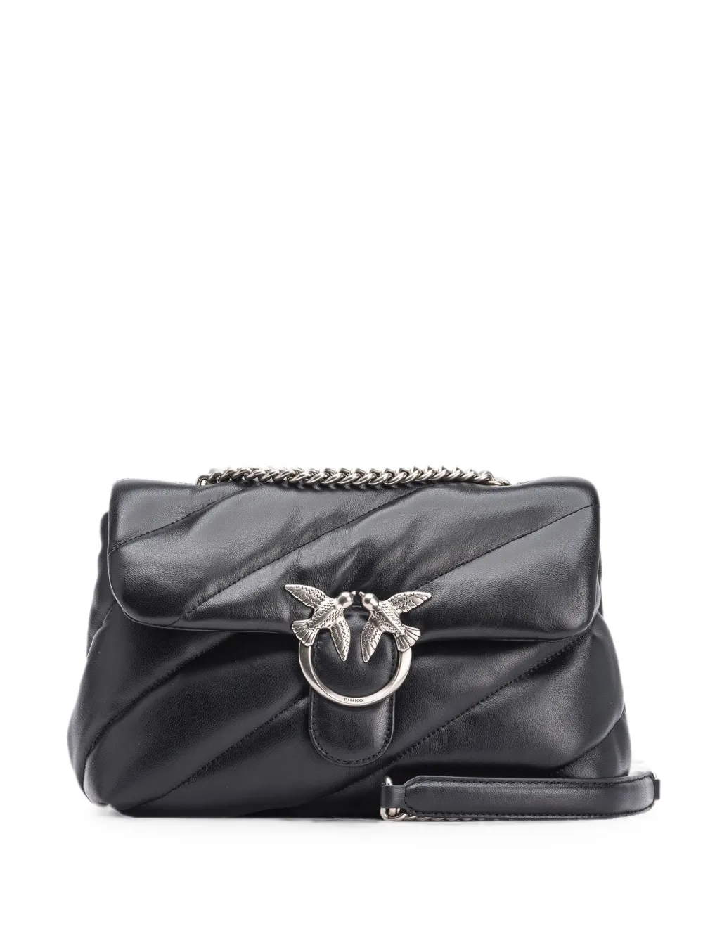 PINKO Love Puff Classic quilted shoulder bag - Nero