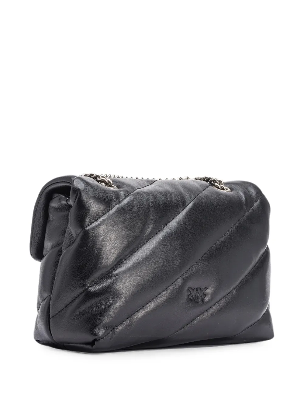 PINKO Love Puff Classic quilted shoulder bag Zwart