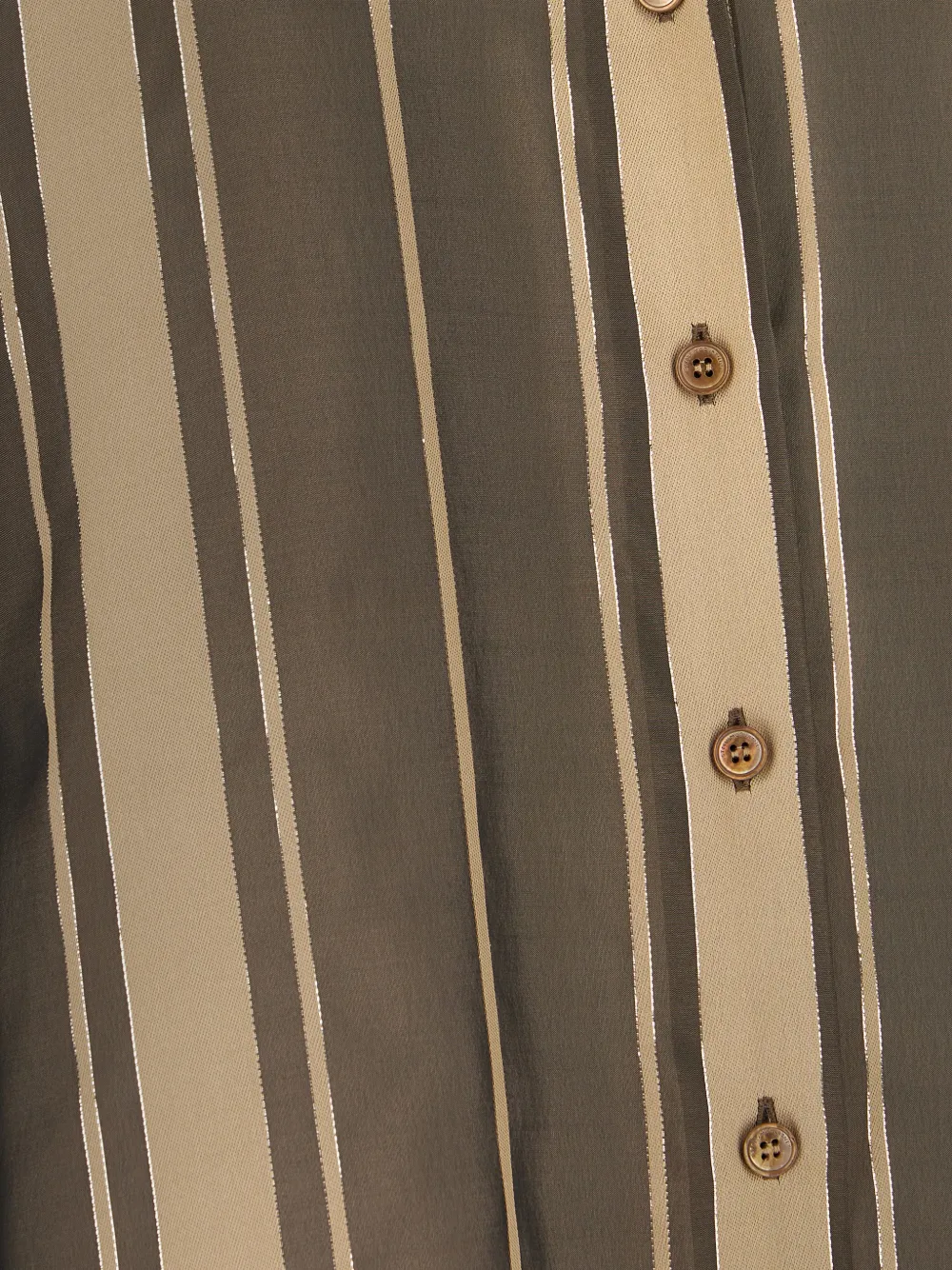 Stella McCartney striped long-sleeve shirt Bruin