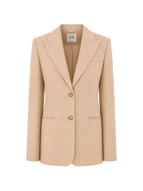 LE SULLY STUDIO peak-lapels single-breasted blazer 
