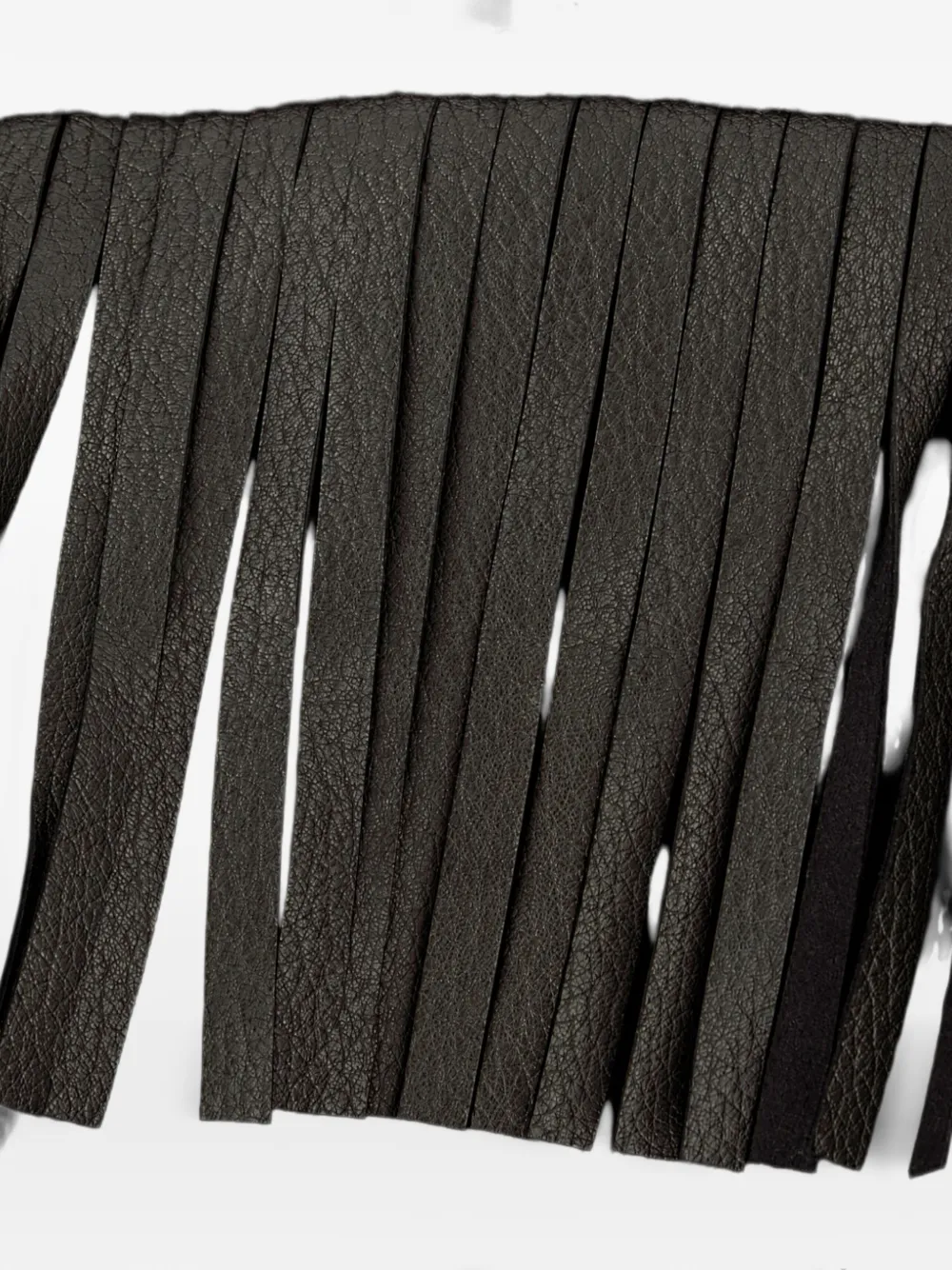 ASPESI fringed textured-finish jacket Bruin