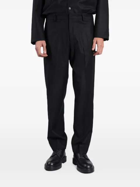 Greyed Diky logo-plaque tailored trousers