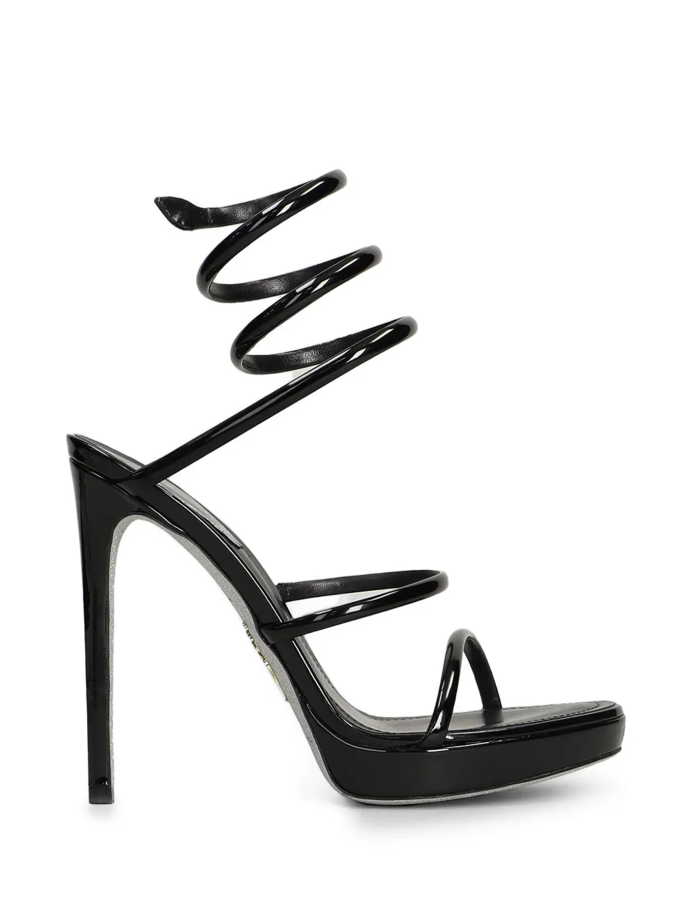 René Caovilla Cleo platform sandals Zwart