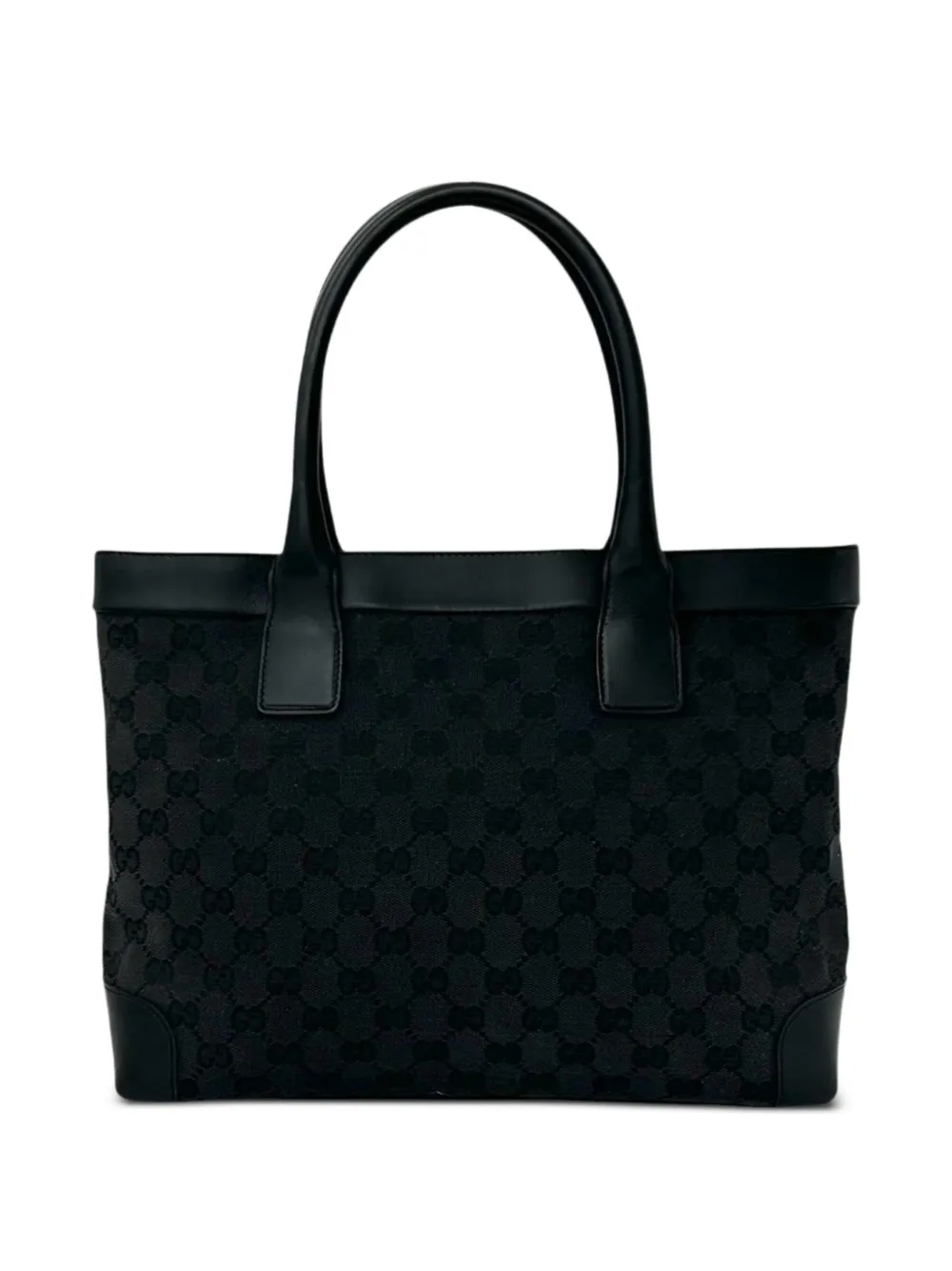 Gucci Pre-Owned 2016-2026 GG Canvas tote bag - Nero