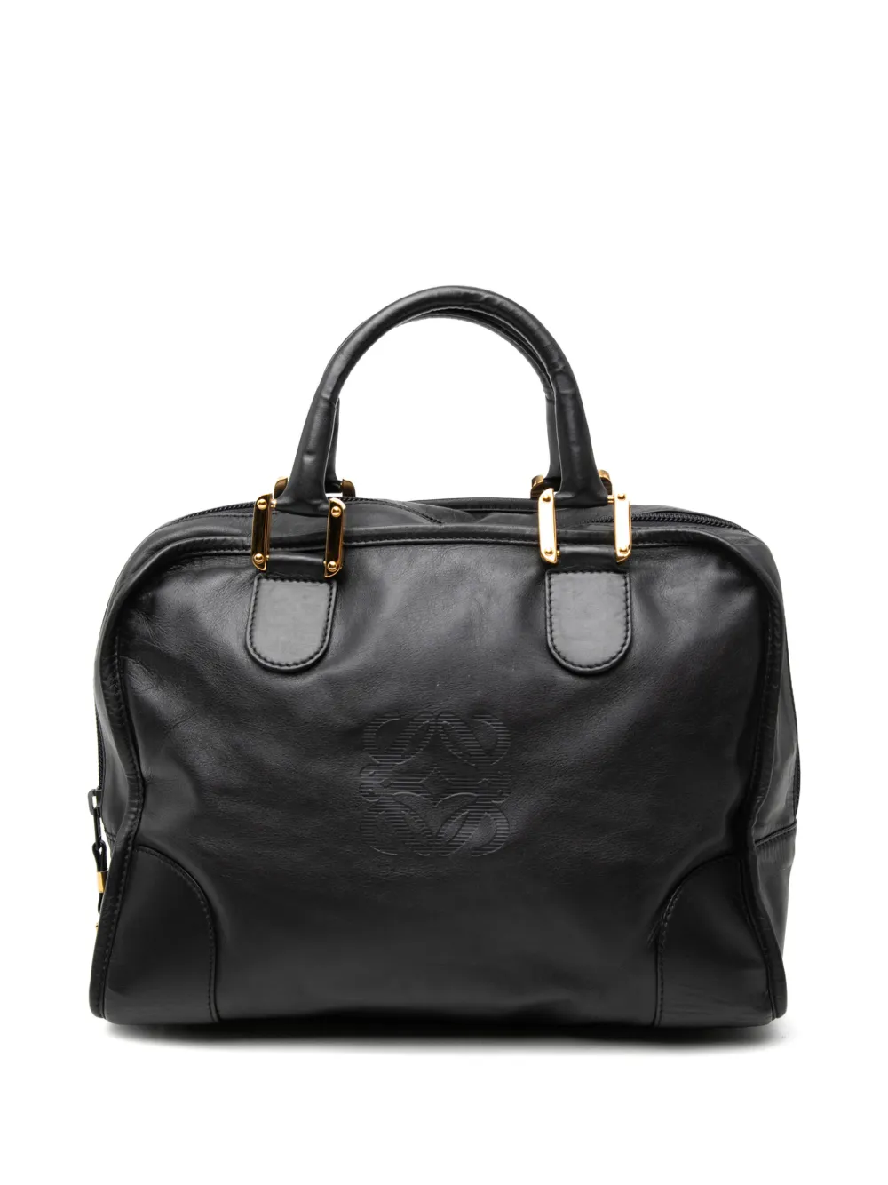 Loewe Pre-Owned 2000-2026 Leather Amazona 32 handbag - Nero