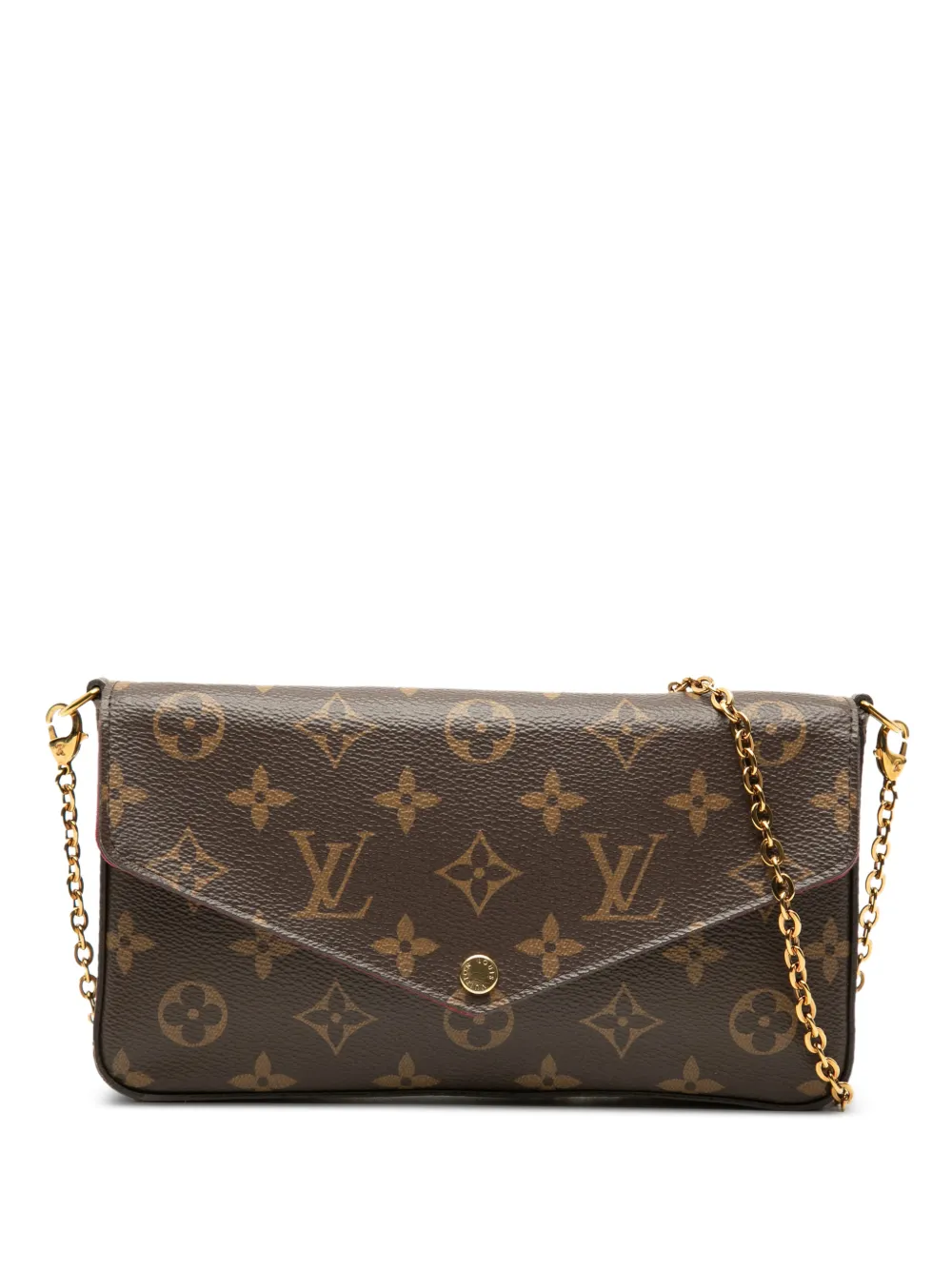 Louis Vuitton Pre-Owned 2020 Monogram Pochette Felicie crossbody bag - Marrone