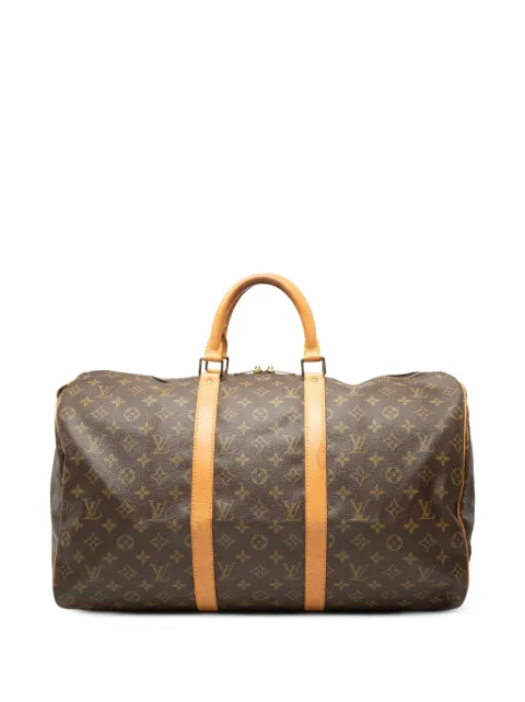 Louis Vuitton Pre-Owned 1990 Monogram Keepall 50 travel bag
