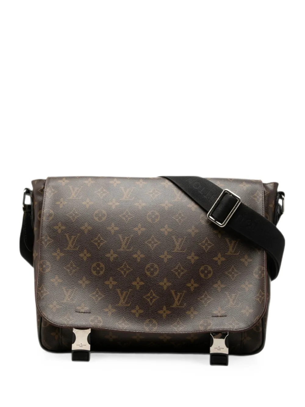 Louis Vuitton Pre-Owned 2013 Monogram Macassar Clarence satchel - Braun