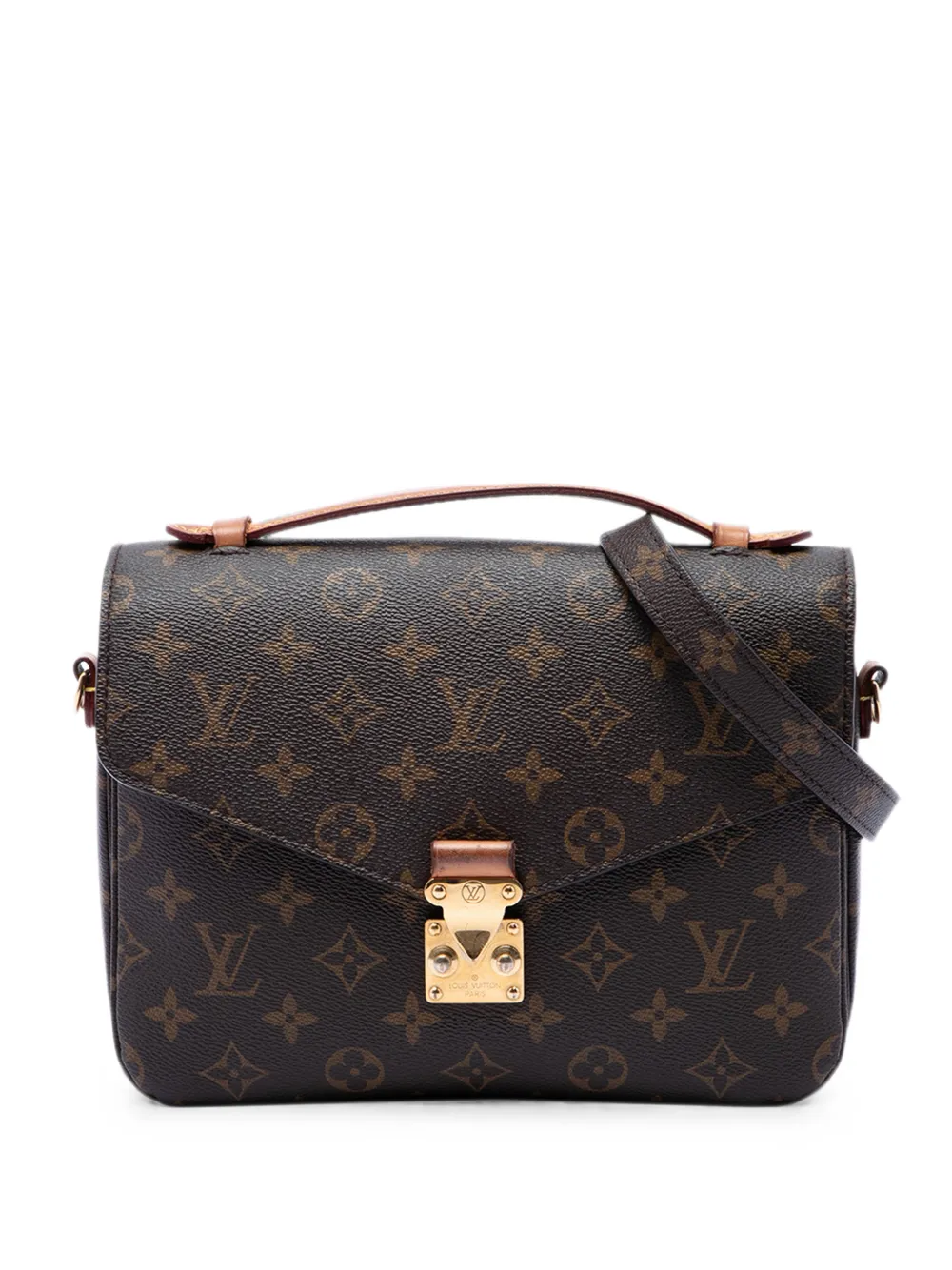 Louis Vuitton Pre-Owned 2020 Monogram Pochette Metis satchel - Marrone