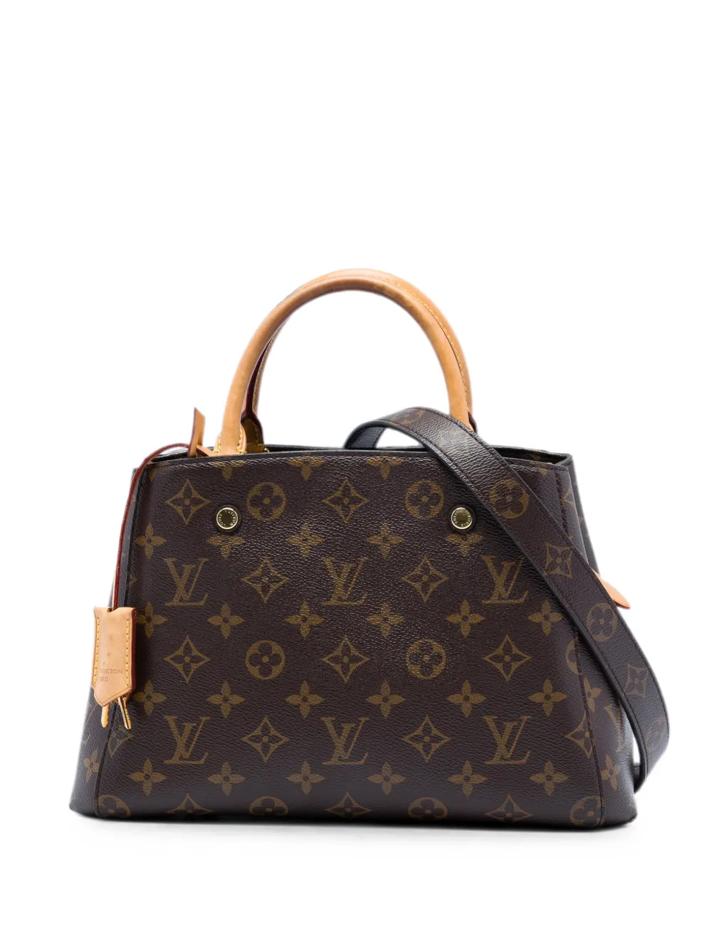 Louis Vuitton Pre-Owned 2015 Monogram Montaigne BB satchel - Brown