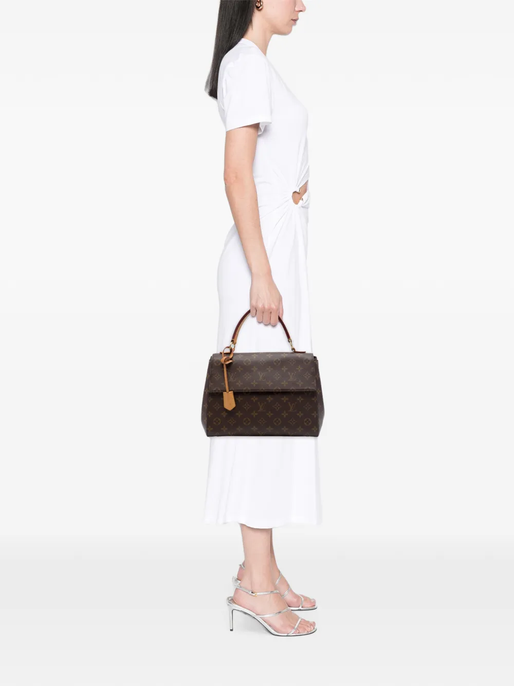 Louis Vuitton Pre-Owned 2016 Monogram Cluny MM satchel - Marrone