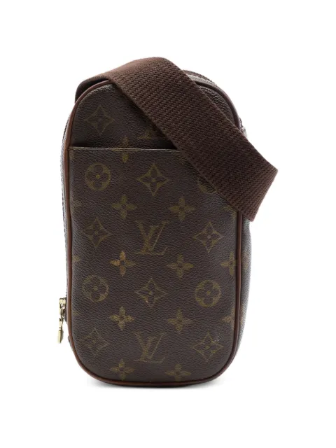 Louis Vuitton Pre-Owned 2001 모노그램 포쉐트 갠지 크로스 백