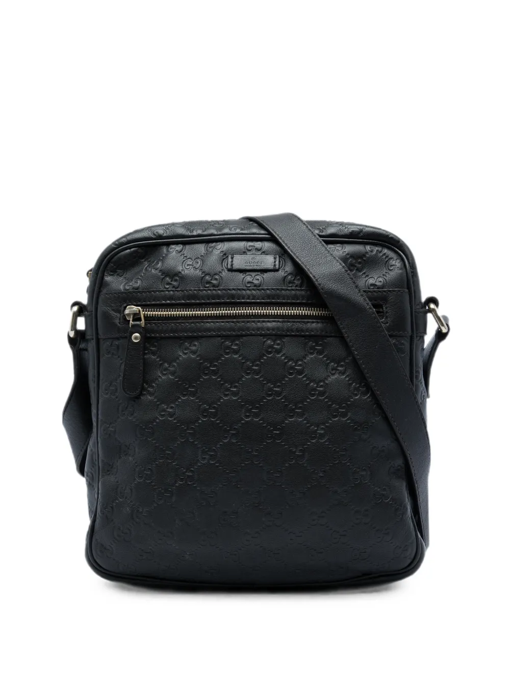 Gucci Pre-Owned 2000-2015 Guccissima crossbody bag - Nero